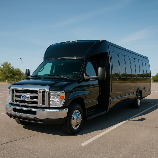 Hillsboro Shuttle Bus Rentals 18 Passenger Shuttle Bus
