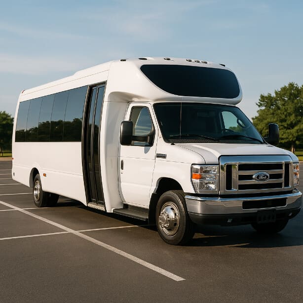 Hillsboro Shuttle Bus Rentals 20 Passenger Shuttle Bus