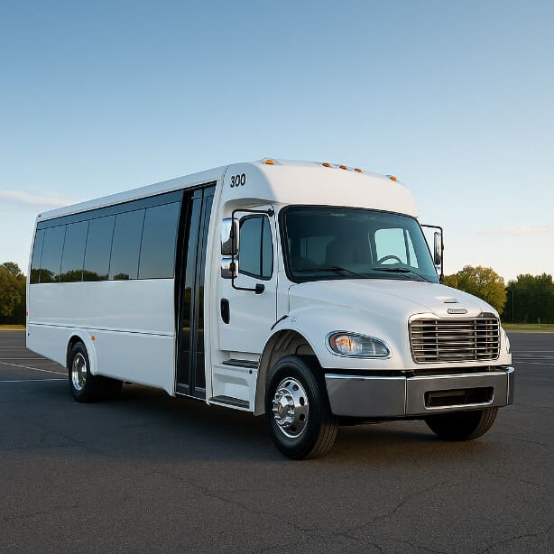 Hillsboro Shuttle Bus Rentals 25 Passenger Shuttle Bus