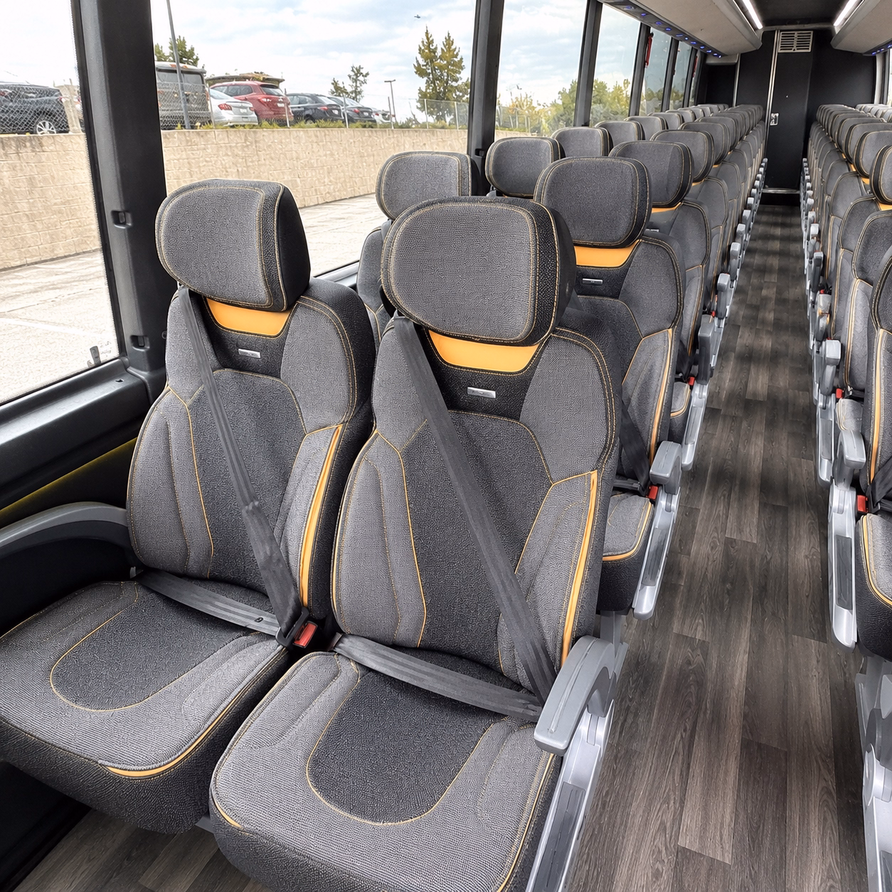 hillsboro charter bus interior gallery
