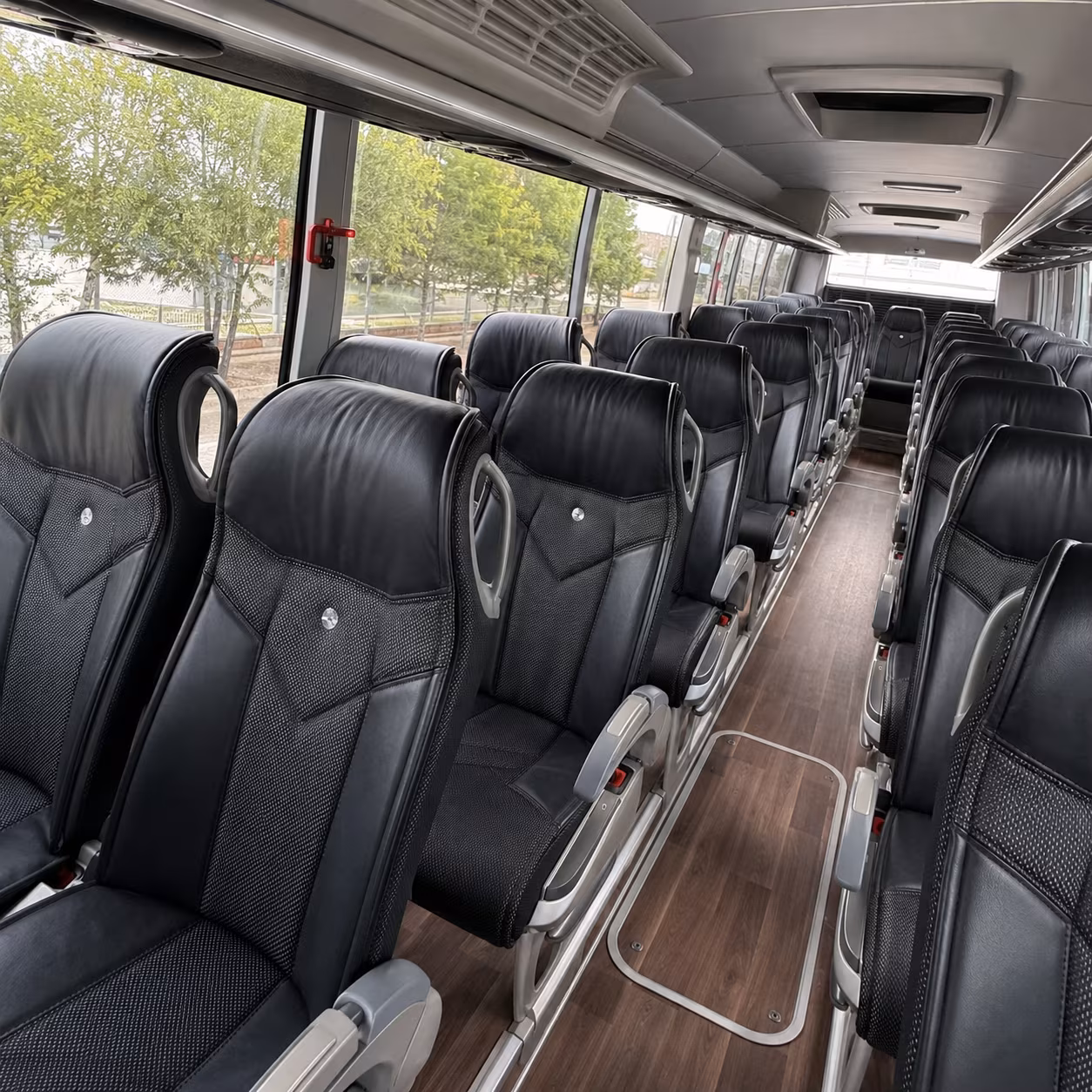 hillsboro charter bus interior