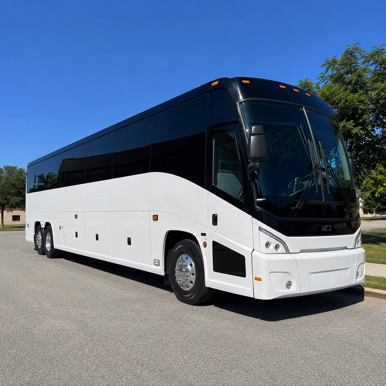 hillsboro charter bus services exterior