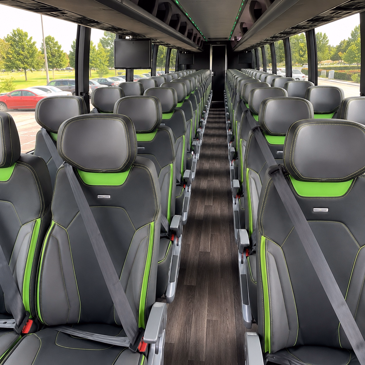 hillsboro charter bus services inside